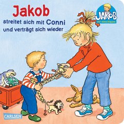 Jakob-Bücher: Jakob streitet sich mit Conni und verträgt sich wieder - Grimm, Sandra;Friedl, Peter
