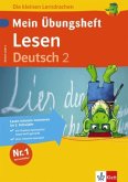 Mein Übungsheft Lesen Deutsch 2