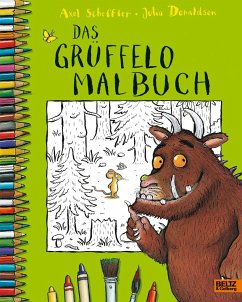 Der Grüffelo. Das Grüffelo-Malbuch - Donaldson, Julia;Scheffler, Axel