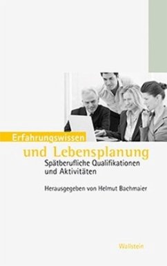 Erfahrungswissen und Lebensplanung - Bachmaier, Helmut (Hrsg.)