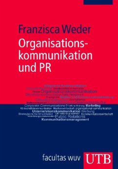 Organisationskommunikation und PR - Weder, Franzisca