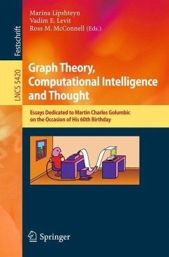 Graph Theory, Computational Intelligence and Thought - Lipshteyn, Marina / Levit, Vadim E. / McConnell, Ross (Bandherausgegeber)