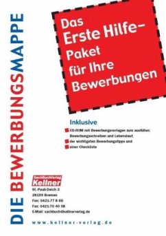 Cover Die Bewerbungsmappe, m. CD-ROM