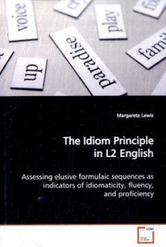 The Idiom Principle in L2 English - Lewis, Margareta