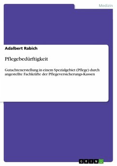 Pflegebedürftigkeit - Rabich, Adalbert