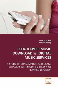 Cover PEER-TO-PEER MUSIC DOWNLOAD vs. DIGITAL MUSIC SERVICES