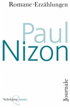 Romane, Erzählungen, Journale - Nizon, Paul