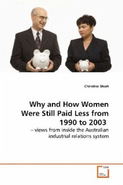 Why and How Women Were Still Paid Less from 1990 to 2003 - Short, Christine