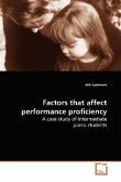 Factors that affect performance proficiency