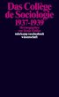 Das Collège de Sociologie 1937-1939 - Bild 1