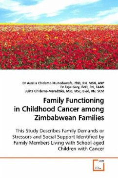 Family Functioning in Childhood Cancer among Zimbabwean Families - Chideme-Munodawafa, Auxilia