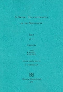 Cover A-I / A Greek-English Lexicon of the Septuagint 1