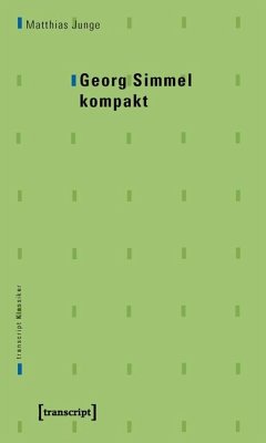 Georg Simmel kompakt - Junge, Matthias