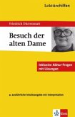 Lektürehilfen Friedrich Dürrenmatt 'Der Besuch der alten Dame'