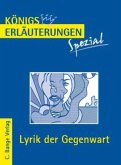 Lyrik der Gegenwart (1960 bis heute)