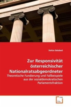 Zur Responsivität österreichischer Nationalratsabgeordneter - Belabed, Stefan