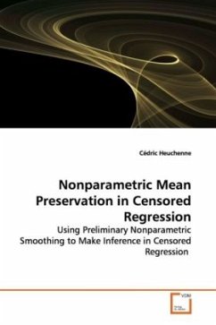 Nonparametric Mean Preservation in Censored Regression - Heuchenne, Cédric