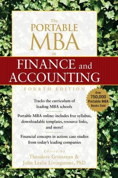 The Portable MBA in Finance and Accounting - Grossman, Theodore; Livingstone, John Leslie