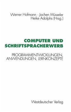 Computer und Schriftspracherwerb - Hofmann, Werner