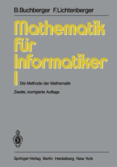 Mathematik für Informatiker I - Buchberger, Bruno;Lichtenberger, Franz