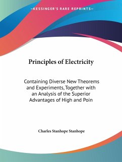 Principles of Electricity - Stanhope, Charles Stanhope Earl