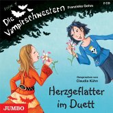 Herzgeflatter im Duett / Die Vampirschwestern Bd.4, 2 Audio-CDs