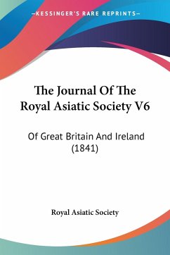 The Journal Of The Royal Asiatic Society V6