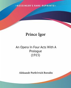 Cover Prince Igor
