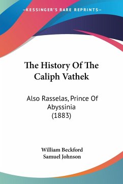 The History Of The Caliph Vathek