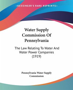 Water Supply Commission Of Pennsylvania - Pennsylvania Water Supply Commission