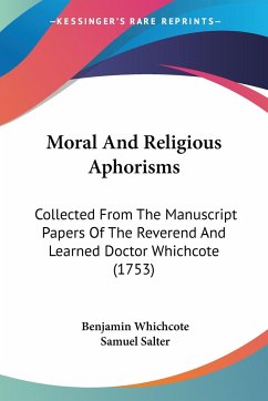 Moral And Religious Aphorisms