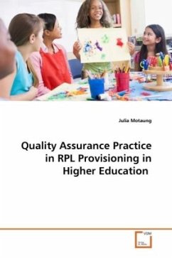 Quality Assurance Practice in RPL Provisioning in Higher Education - Motaung, Julia