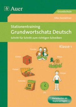 Stationentraining Grundwortschatz Deutsch 1 - Demleitner, Silke