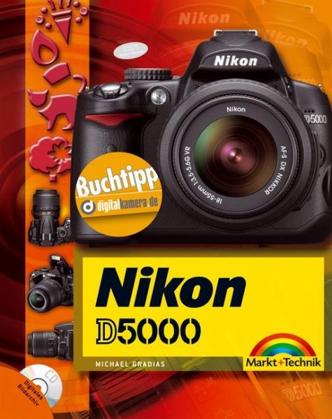 Nikon D5000, m. CD-ROM
