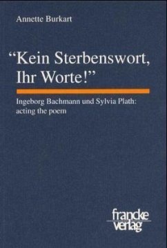 Cover 'Kein Sterbenswort, Ihr Worte!'