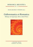 Galloromanica et Romanica