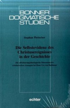 Cover Die Selbstevidenz des Christusereignisses in der Geschichte