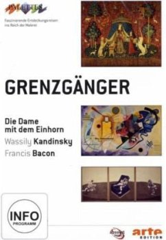 Cover Grenzgänger: Die Dame mit dem Einhorn / Kandinsky / Bacon - Palettes Vol. 5