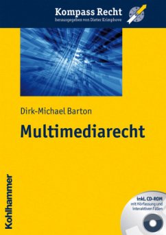 Multimediarecht, m. CD-ROM - Barton, Dirk-Michael
