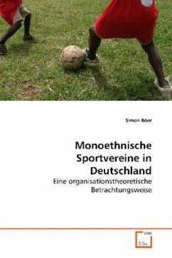Monoethnische Sportvereine in Deutschland - Böer, Simon
