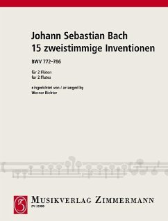 Cover zweistimmige Inventionen