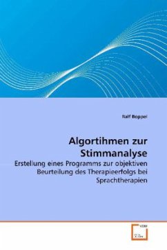 Cover Algortihmen zur Stimmanalyse