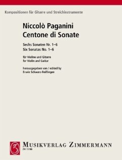 Sechs Sonaten Nr. 1-6 - Paganini, Niccolò