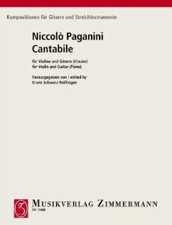 Cover Cantabile, Violine und Gitarre (Klavier)