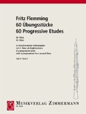 60 Übungsstücke in fortschreitender Schwierigkeit, Oboe