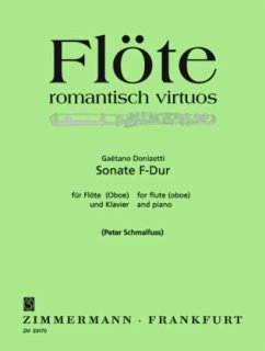 Cover Sonate F-Dur, Flöte (Oboe) und Klavier