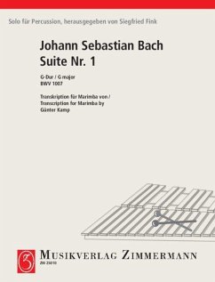 Suite Nr. 1 G-Dur - Bach, Johann Sebastian