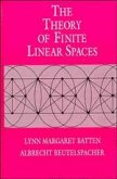 The Theory of Finite Linear Spaces