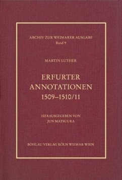 Cover Erfurter Annotationen 1509-1510/11