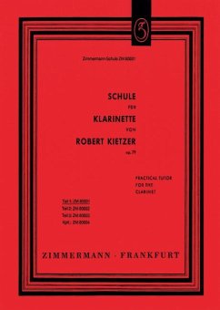 Schule für Klarinette 1 - Kietzer, Robert